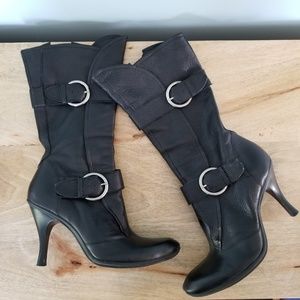 Gianni Bini mid-calf high-heeled boots